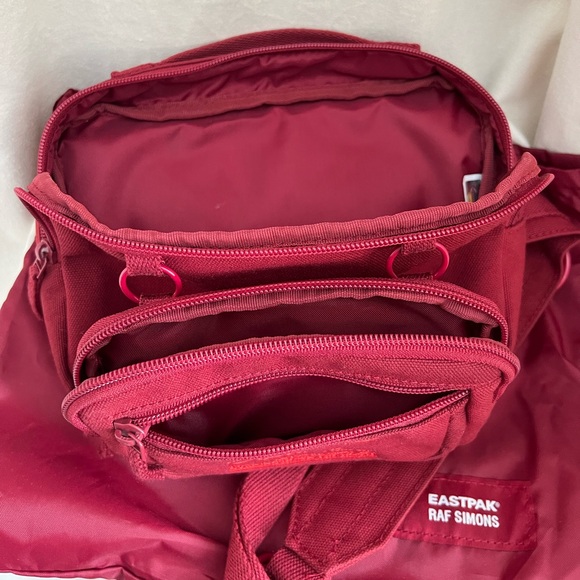 Raf Simons x Eastpak Loop Waistbag Pouch in Burgundy - Picture 2 of 13